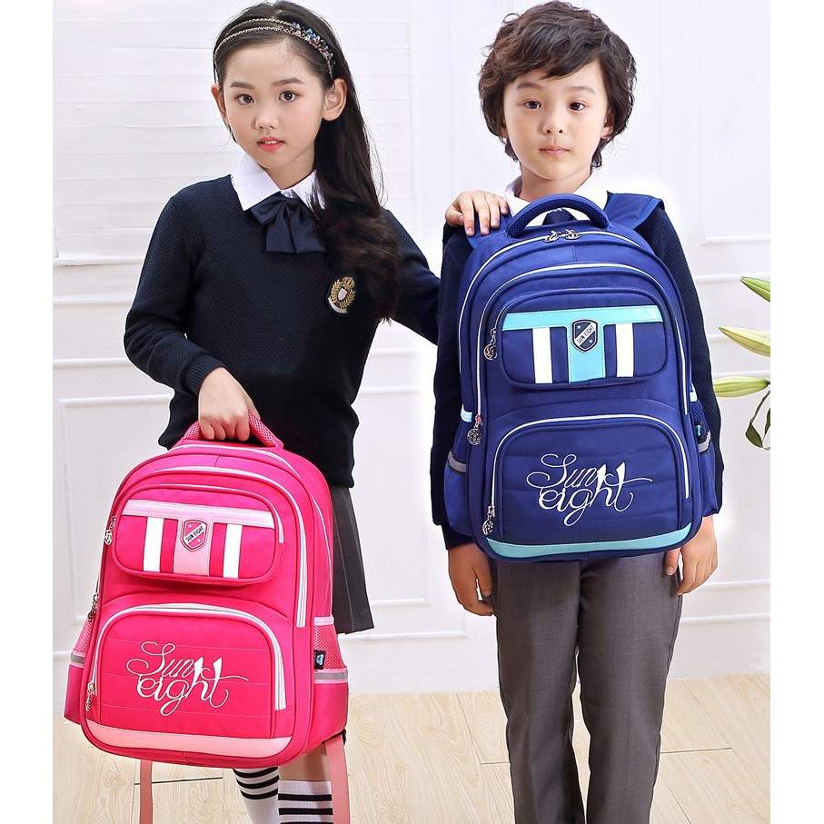Balo cấp 1 cho bé trai, gái chính hãng Suneight