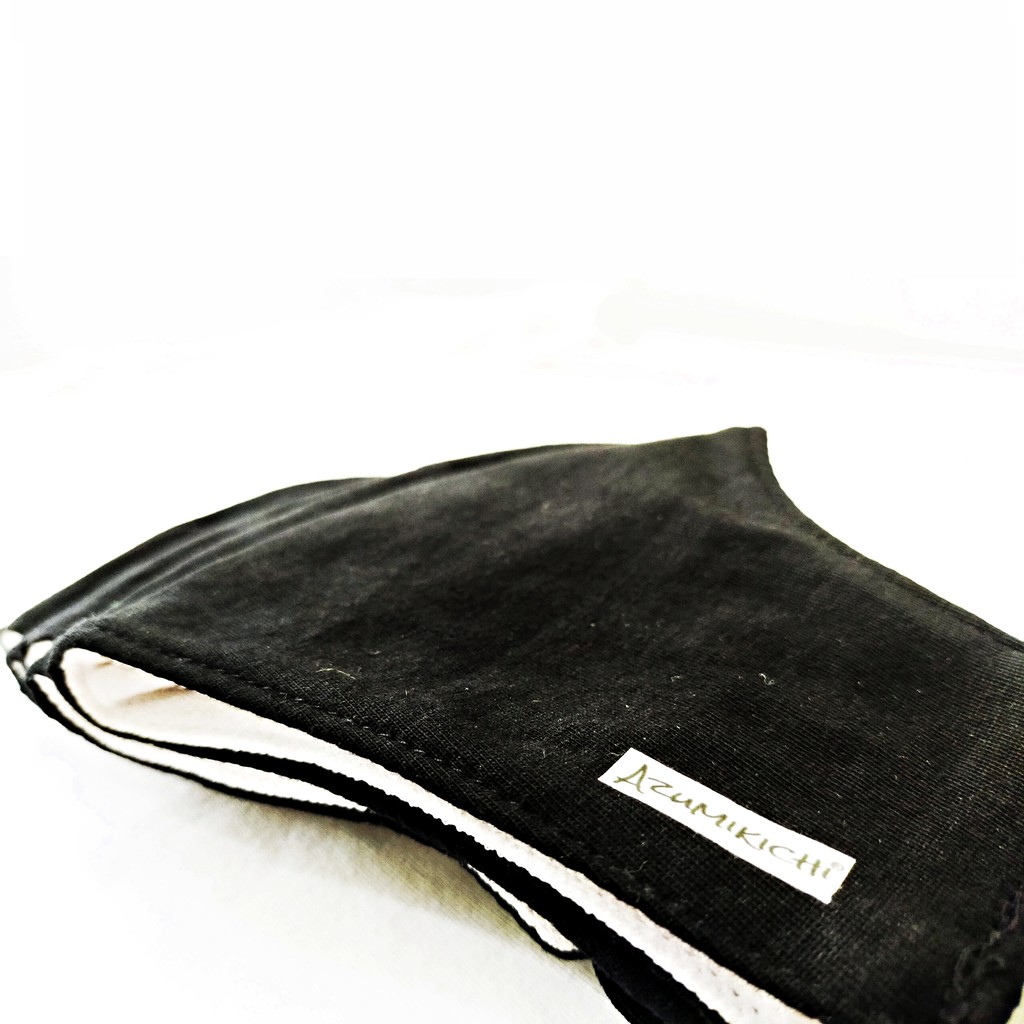 [Mua 4 tặng 1] Khẩu trang vải thời trang chính hãng Azumikichi, chuẩn Đức, màu đen - KT2 | BigBuy360 - bigbuy360.vn