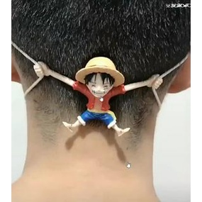 Quai dây đeo khẩu trang Móc đeo khẩu trang hai đầu tránh đau tai hình nhân vật Luffy hoạt hình One Piece