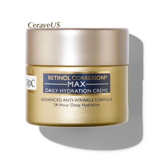 Kem dưỡng ẩm chống lão hoá Roc Retinol Correcion Max Daily Hydration Creme 48g