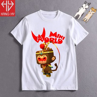 áo thun games mini world nhân vật little monkey king F004