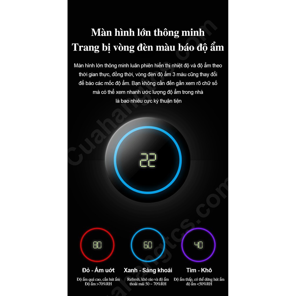Máy Hút Ẩm Không Khí Trong Nhà Xiaomi Deerma DT16C | BigBuy360 - bigbuy360.vn