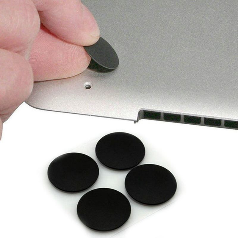 Set 4 chân đế cao su cho Apple Laptop MacBook màu đen | BigBuy360 - bigbuy360.vn