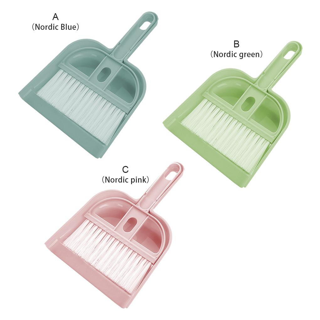 Bộ Chổi Và Ky Hốt Rác Mini Có Thể Tái Sử Dụng Tiện Lợi