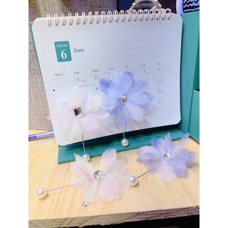 Tag hoa cài áo hàng Quảng Châu cực đẹp (5 mẫu)