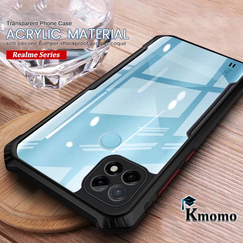 Ốp Lưng Realme Chống Sốc Chống 9 Pro 9i C35 C25 C25s C15 C12 C11 C21 C20 C20A C17 Narzo 50a Prime 30A X3 X50 Pro 2021 Acrylic Case