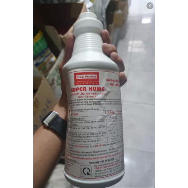 Phân bón lá SUPER HUME chai 1000ml