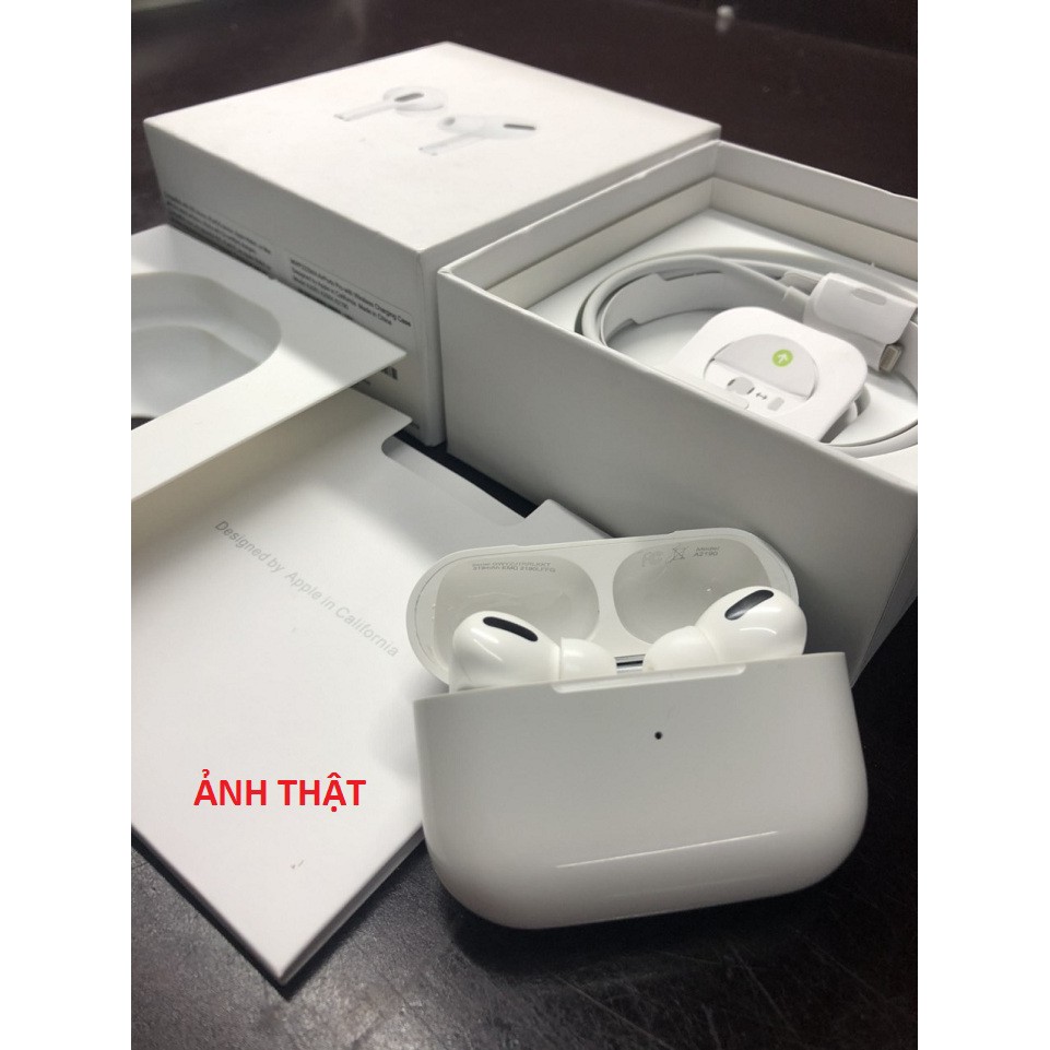 Tai Nghe Bluetooth Airpod Pro, Siêu Super  Bass Quá Hay Sạc Không Dây Bỏ Tai Tự Dừng Nhạc, Đổi Tên, Định Vị