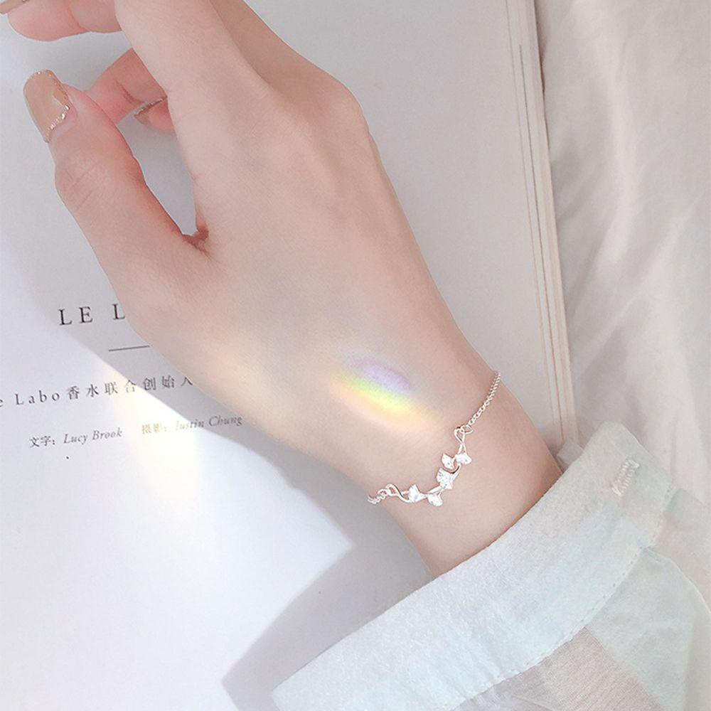 Vòng Tay Mặt Chiếc Lá May Mắn Thời Trang Cho Cặp Đôi