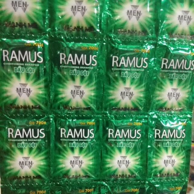 Combo 10 dây dầu gội Ramus men