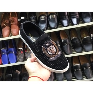 Giầy slipon Dolce đính đá