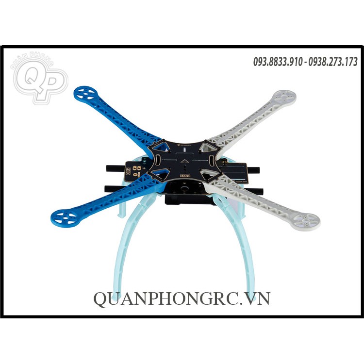 Kit S500 Quadcopter with Power Board Càng nhựa