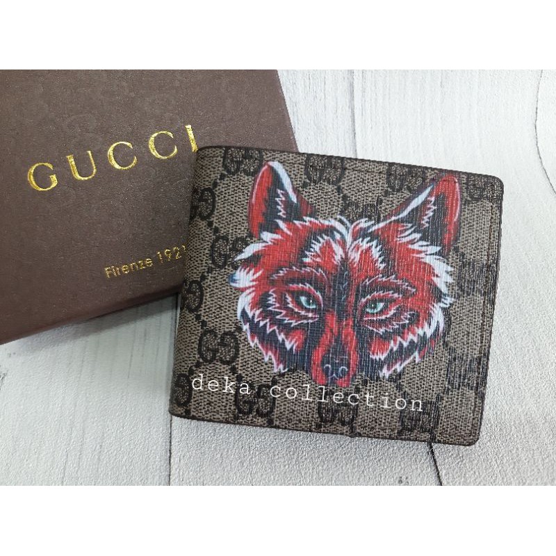 Gucci Ví Da Gập Thời Trang Thanh Lịch Cho Nam