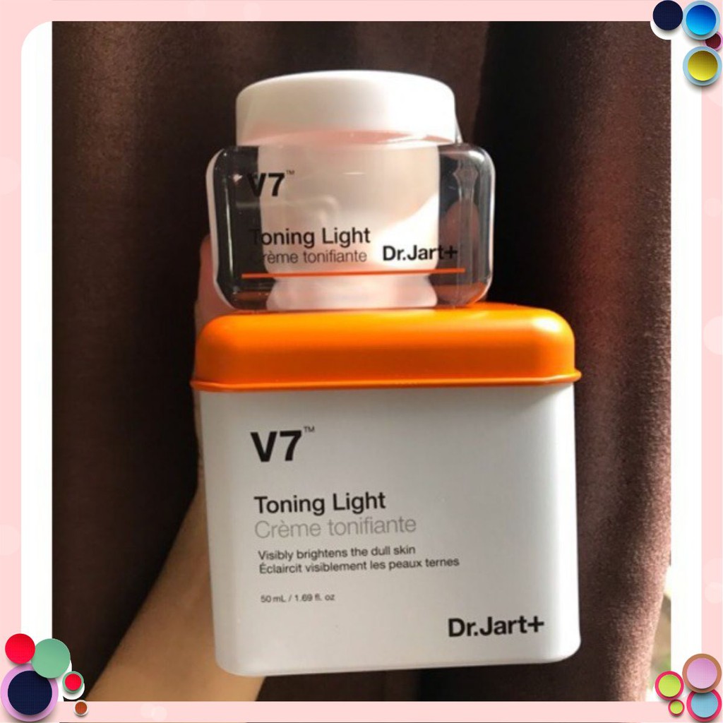  [CHÍNH HÃNG] [50ML] Kem Mặt V7 Toning light Dr.Jart+