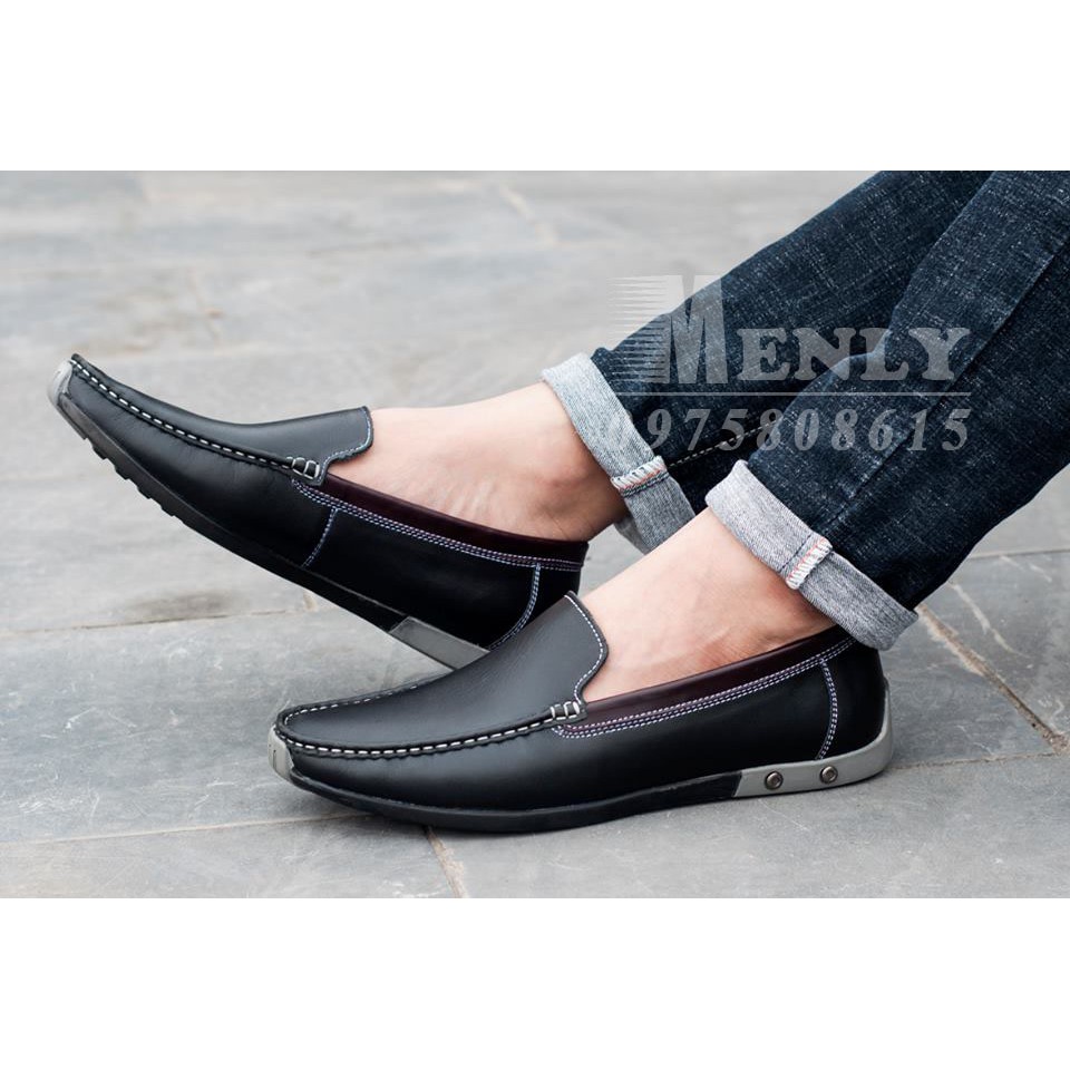 Giày nam da thật trẻ trung - SEGL128