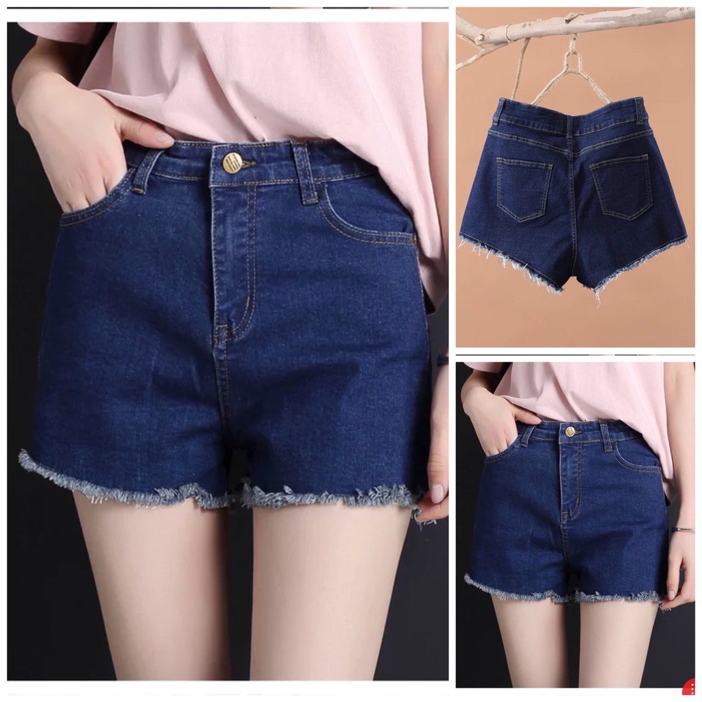 Quần shorts jean nữ cao cấp size từ 25-35