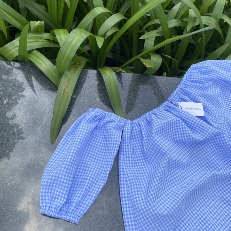 CHÉLYN - Ches Top - Áo trễ vai tay phồng