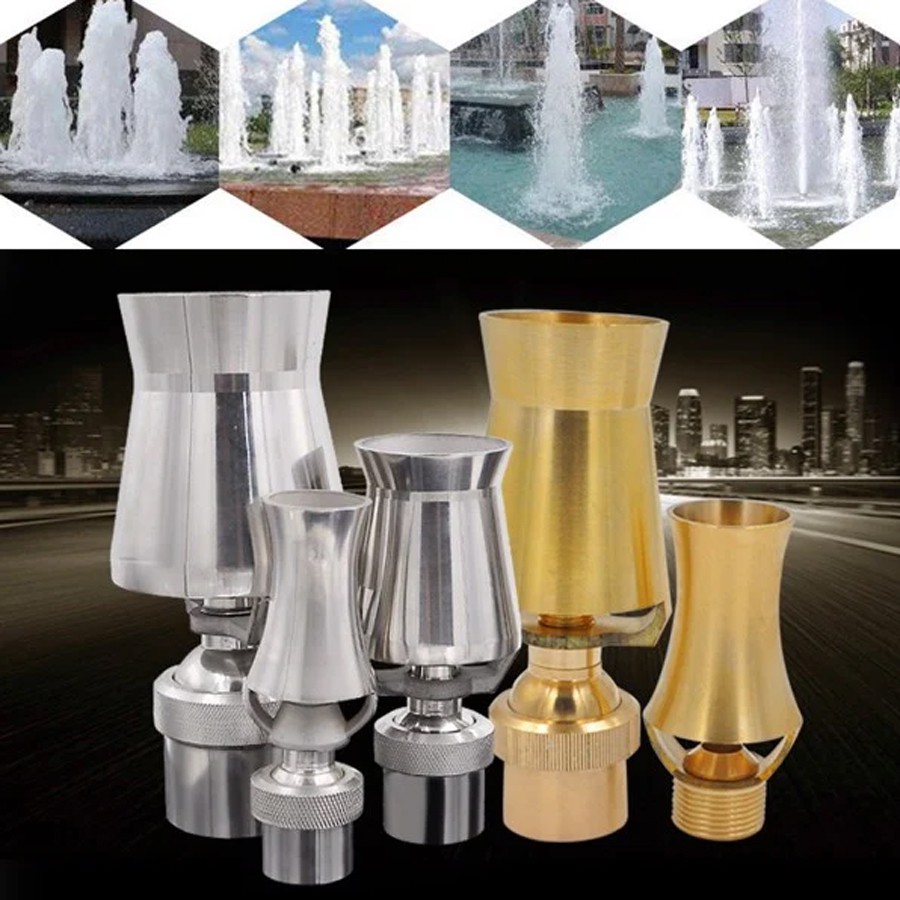 Vòi Phun Nước Nghệ Thuật Hình Cây Thông Inox
