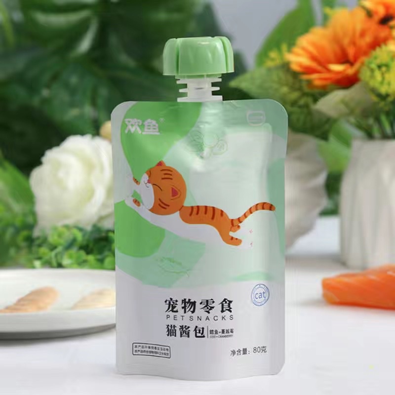 Súp Thưởng Nắp Vặn Tuyp 80gram 3 Vị Giúp Mèo Tăng Cân