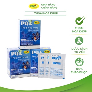 Thoái Hóa Khớp PQA Hỗ Trợ Bồi Bổ Can Thận Khu Phong Tán Hàn Và Nuôi Dưỡng Gân Cơ Khỏe Mạnh Hộp 12 Gói