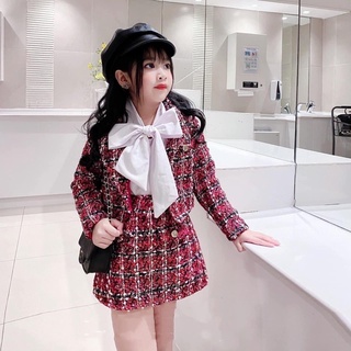 set vest dạ cho bé