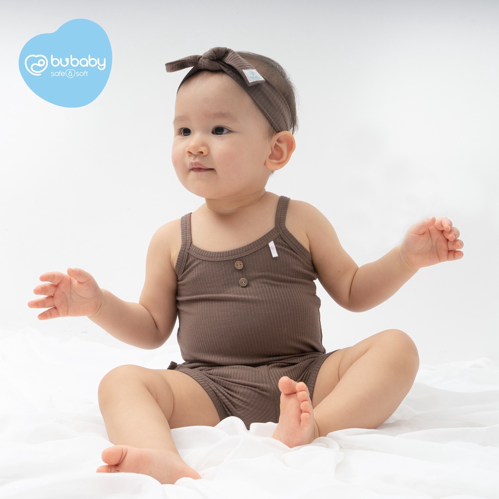 Mũ nơ , tuban bé gái - Bambus BU Baby