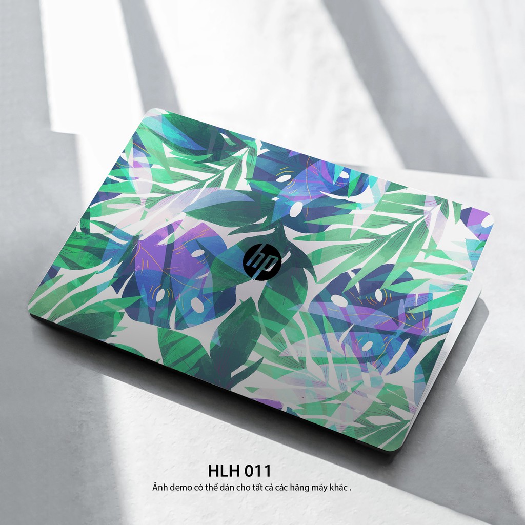 Bộ skin dán laptop mẫu Floral / Có mẫu decal dán cho tất cả các hãng máy tính