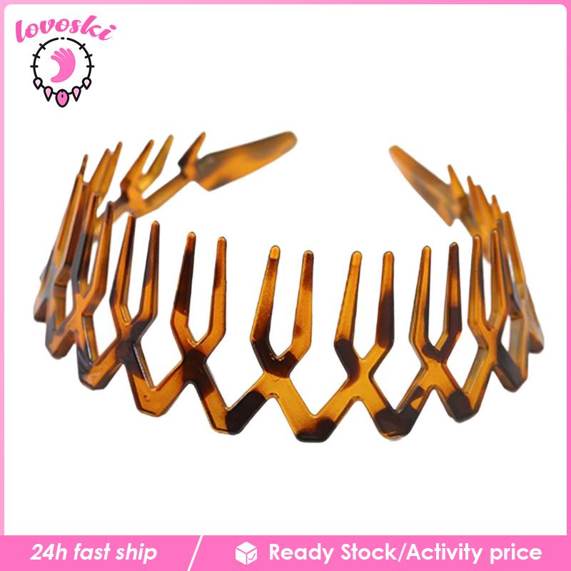 Băng Đô Cài Tóc Có Răng Chống Trượt Mượt Mà Thời Trang Dùng Trang Điểm Tiệc Tùng / Tiệc Tùng