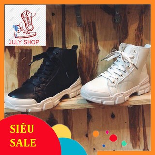 Giày cổ cao lót lông
