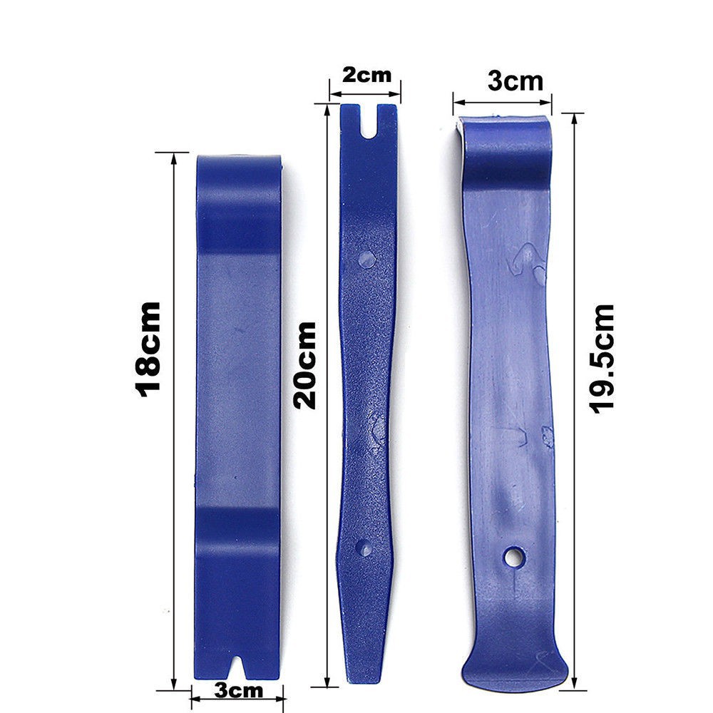 11 PCS Car Stereo radio Audio Trim Removal Kit Tools Pry Panel Door Dash Install