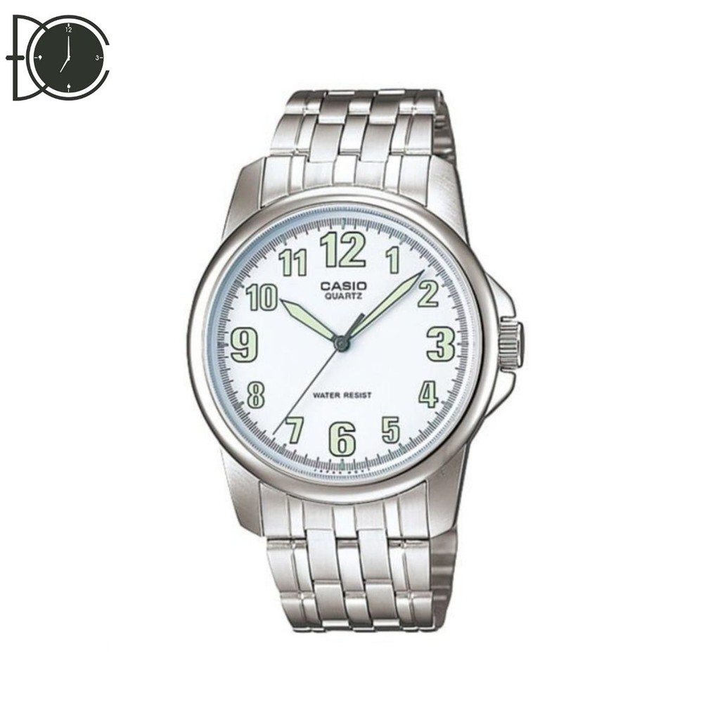 ĐỒNG HỒ NAM CASIO MTP-1216A-7BDF Thiết kế mạ bạc Trẻ trung Phong cách - đồng hồ đại chúng