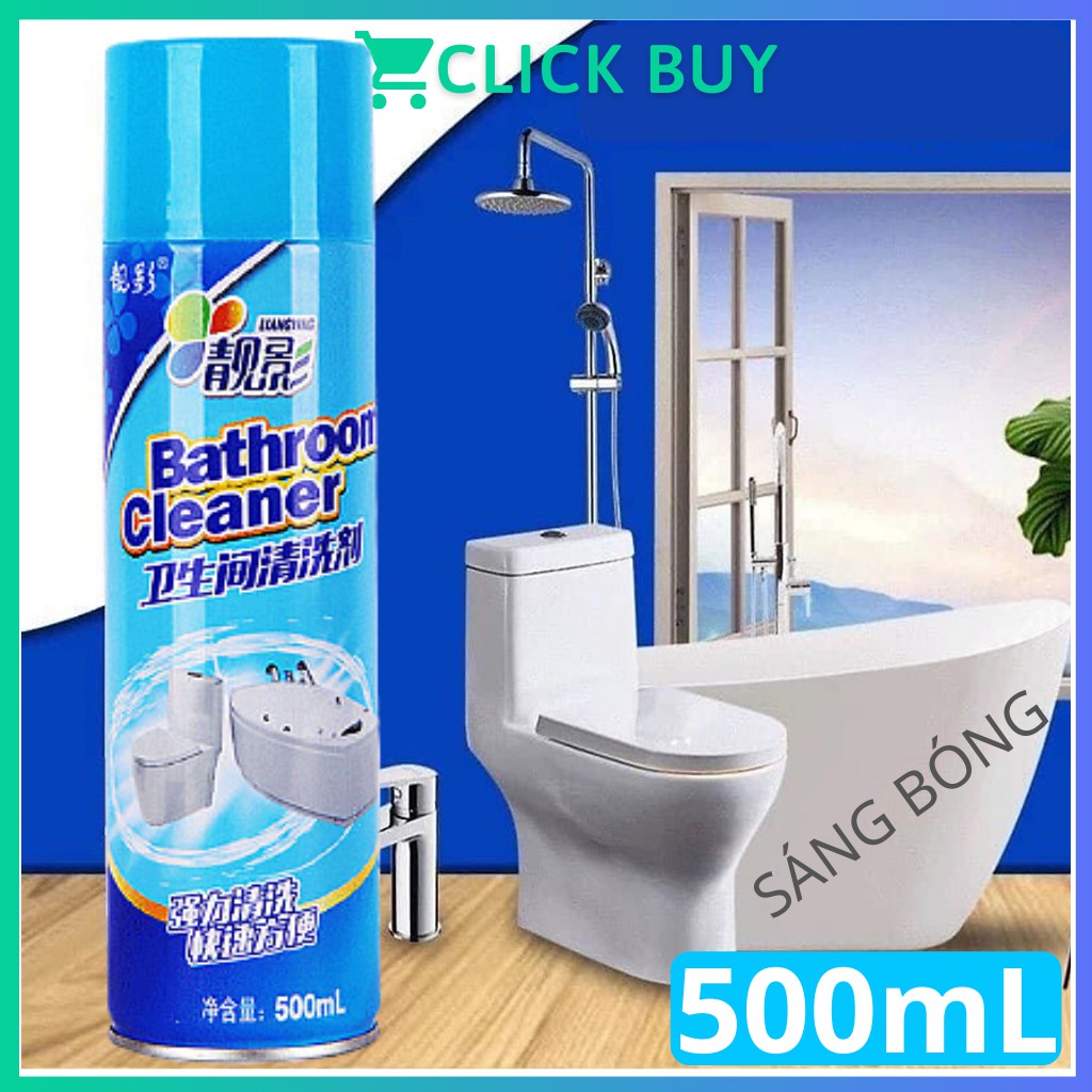 Chai Xịt Tẩy Rửa Vệ Sinh Nhà Tắm Bathroom Cleaner 500ML Siêu Sạch