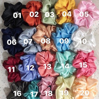 Scrunchies siêu to khủng lồ❤️dây chun buộc tóc vải siêu rẻ