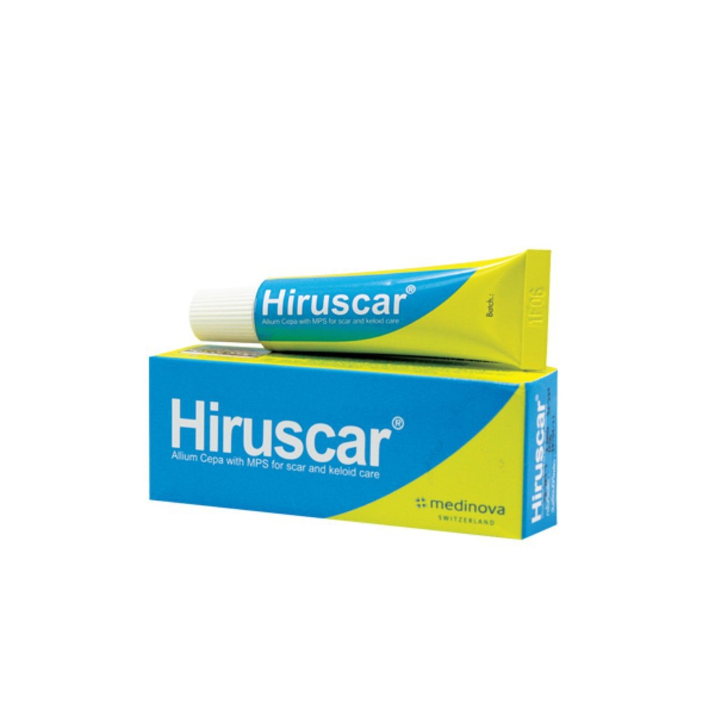 Hiruscar Gel cải thiện sẹo vừa, sẹo lõm, sẹo thâm 20g