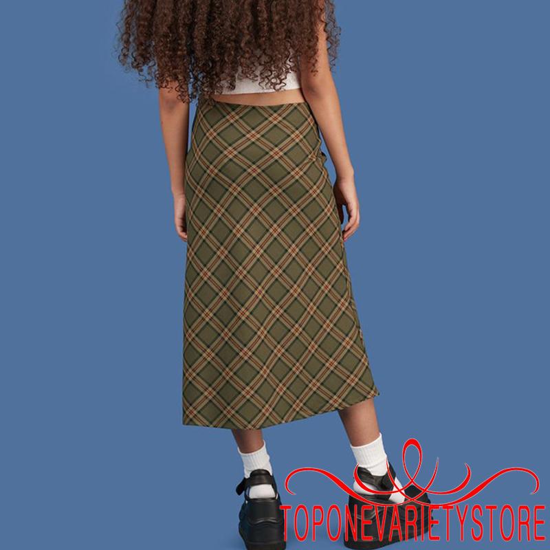 Chân Váy Caro Dáng Dài Thời Trang Quyến Rũ Cho Nữ | BigBuy360 - bigbuy360.vn