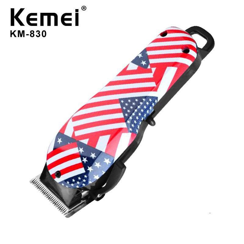 Tông Đơ Cắt Tóc gia đình Không Dây KEMEI KM-830,Tăng đơ cắt tóc Cho SALON, Thợ Chuyên Nghiệp