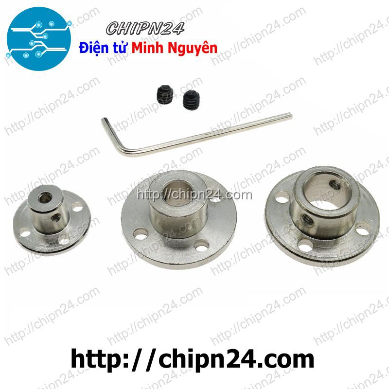 [1 CÁI] Khớp mặt bích 14mm (tặng Cây Mở Lục Giác M4)