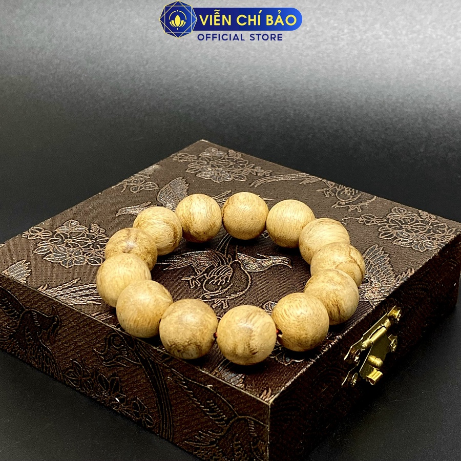 Vòng tay trầm hương trầm tốc kiến tự nhiên thời trang phụ kiện trang sức Viễn Chí Bảo V000781