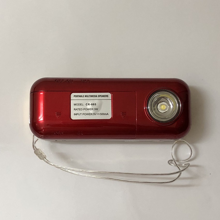 [ Siêu rẻ ] Loa usb,thẻ nhớ,FM Craven CR-865 có đèn pin siêu sáng