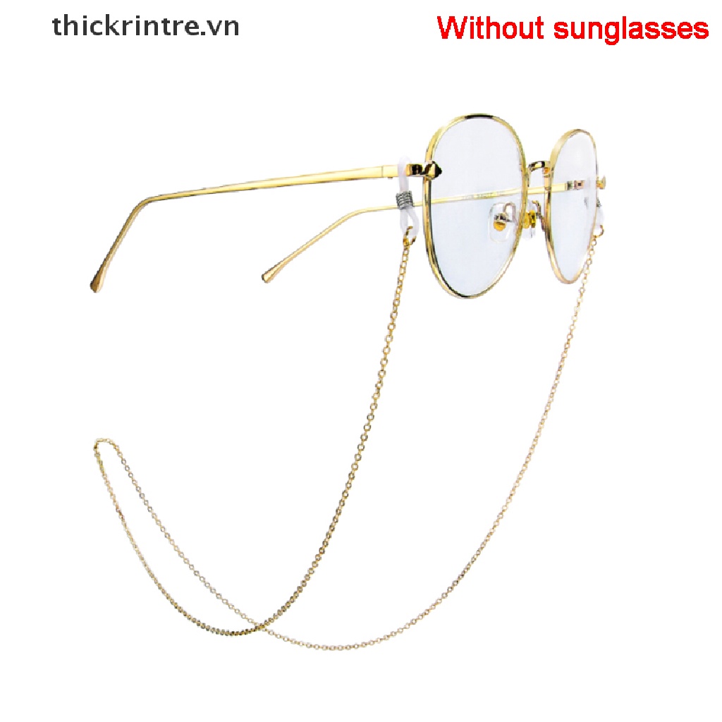 Dây đeo mắt kính màu vàng thời trang