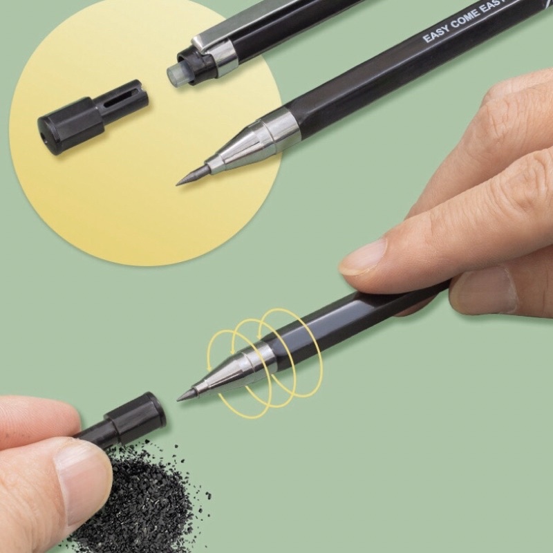 [ DaVinci ] Bút chì kim bấm 2B M&amp;G cỡ ngòi 2.0mm (màu ngẫu nhiên)
