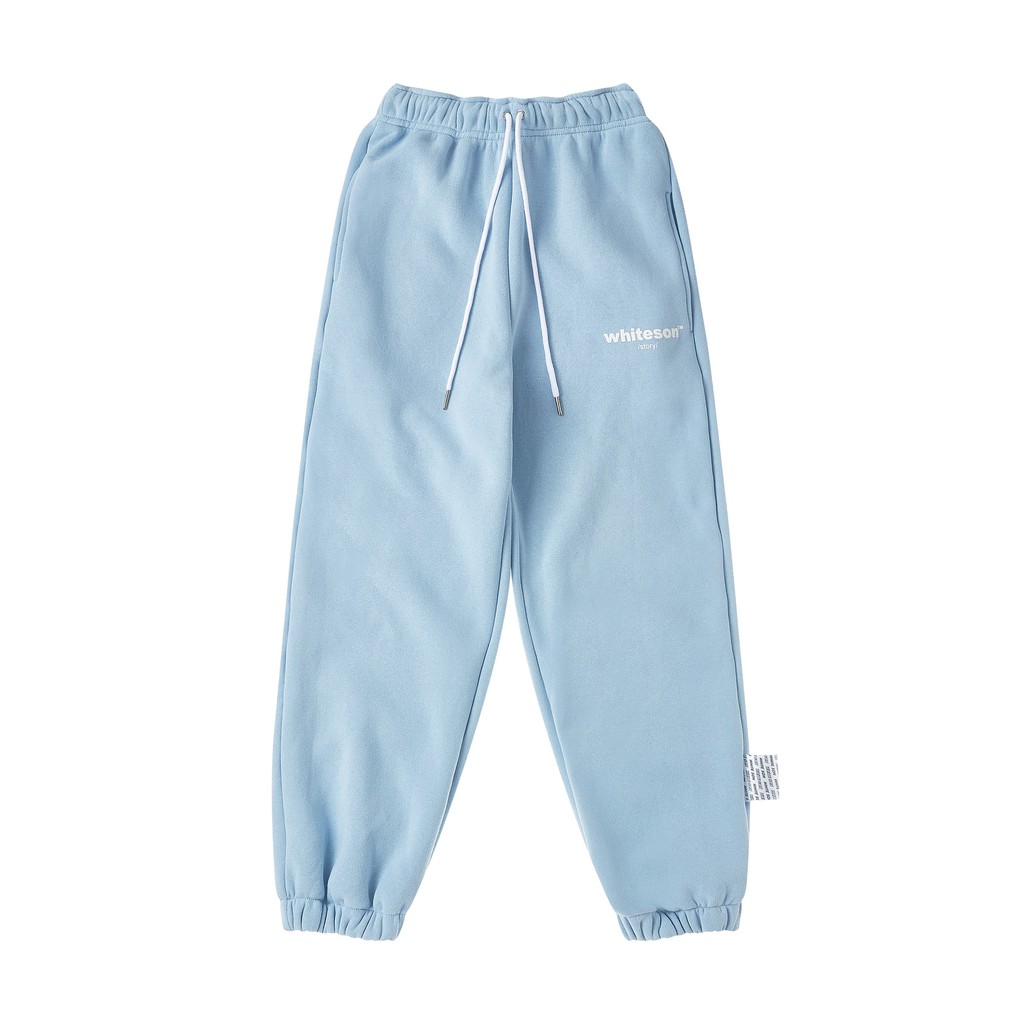 SWEATPANT “STORY SS21” BABY BLUE