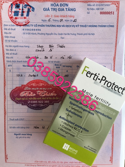 Ferti - protect date mới 2022 | Thế Giới Skin Care