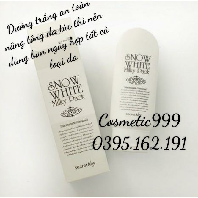 Snow white milky pack, kem body trắng da, sữa dưỡng thể trắng da Nhật bản Cosmetic999