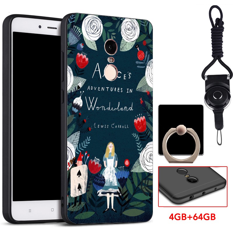 For Xiaomi Redmi Note 4X (4GB+64GB) Silica Gel Soft Phone Case