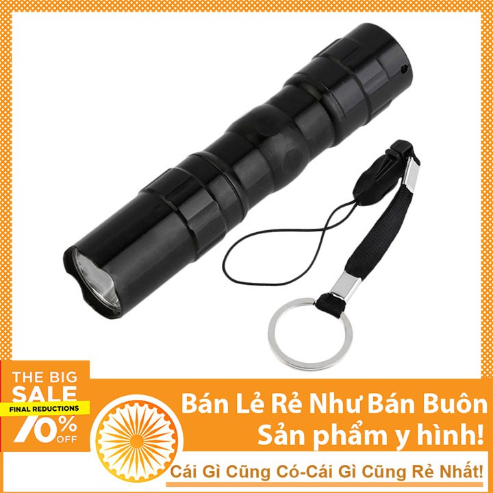 Đèn Pin Mini Siêu Nhẹ Và Siêu Sáng 3W