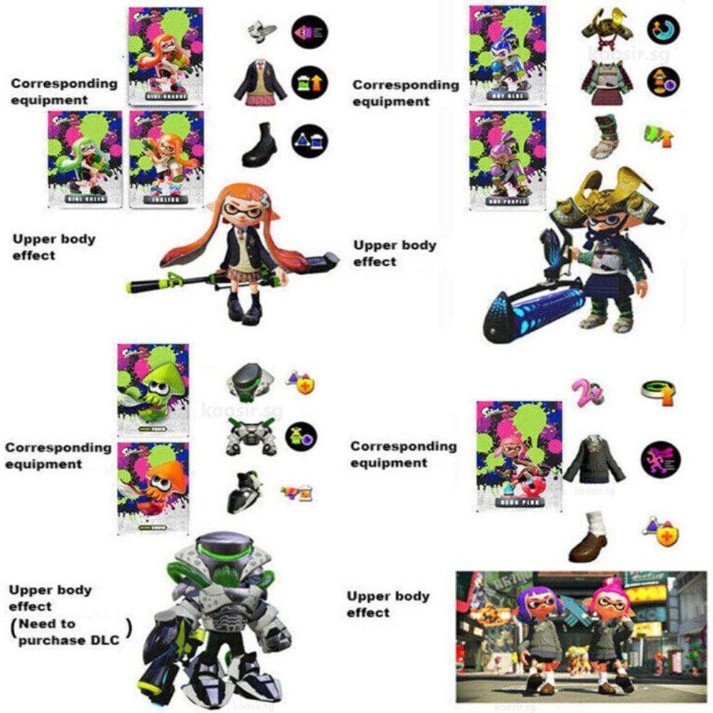Thẻ Chơi Game 17 Trong 1 3 2 1 NFC Amiibo Cho Nintendo Switch