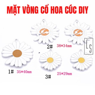 Mặt Vòng Cổ Hoa Cúc DIY - Mặt Dây Chuyền Hoa Cúc