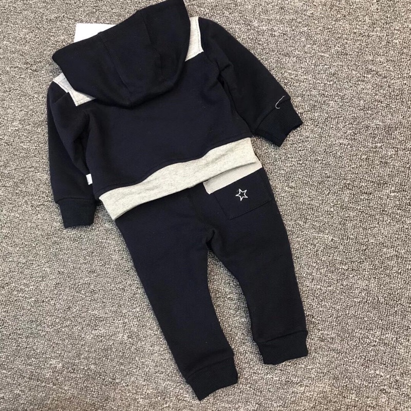 Bộ nỉ Boss siêu ấm cho bé trai