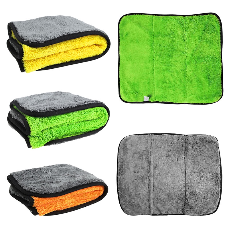 Khăn Lau Đánh Bóng Xe Hơi Bằng Sợi Microfiber Chất Lượng Cao